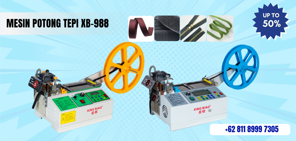 mesin potong tepi 988 tape cutting machine xingbiao